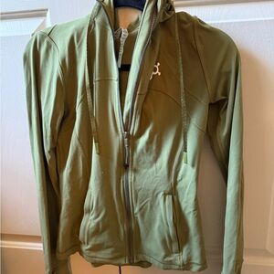 Lululemon x Orange Theory Olive Green Women's Jacket